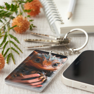 Baby Dragon Key Ring