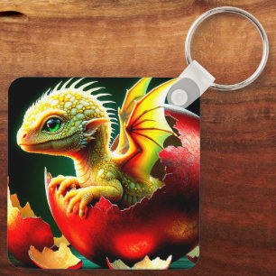 Baby Dragon Key Ring