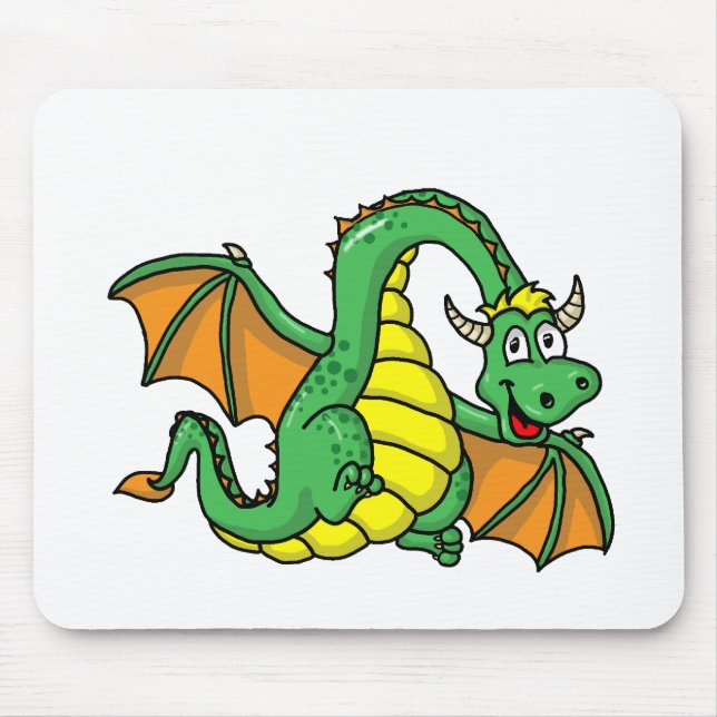 Baby Dragon Mouse Mat (Front)