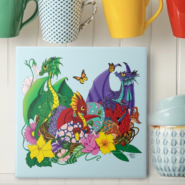 Baby Dragon Nest Fantasy Tile (Creator Uploaded)