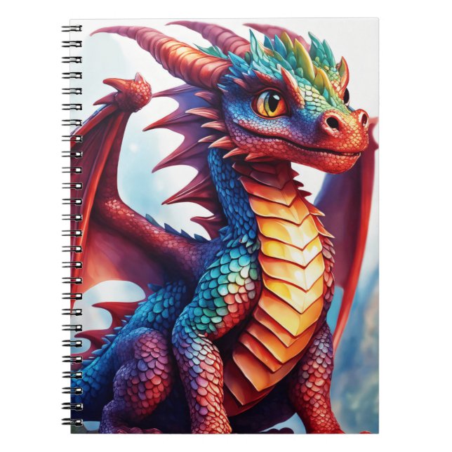 Baby dragon notebook (Front)