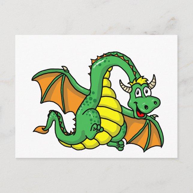 Baby Dragon Postcard (Front)