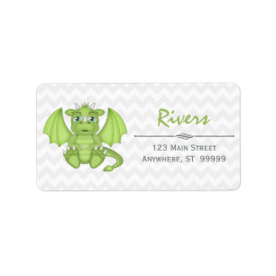 Baby Dragon Return Address Labels