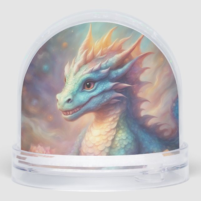 Baby Dragon Snowglobe (Back)