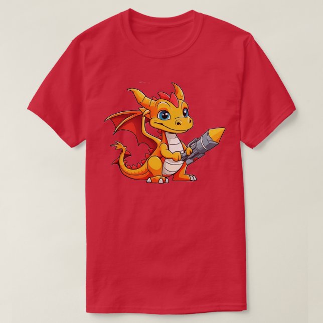 Baby Dragon T-Shirt (Design Front)