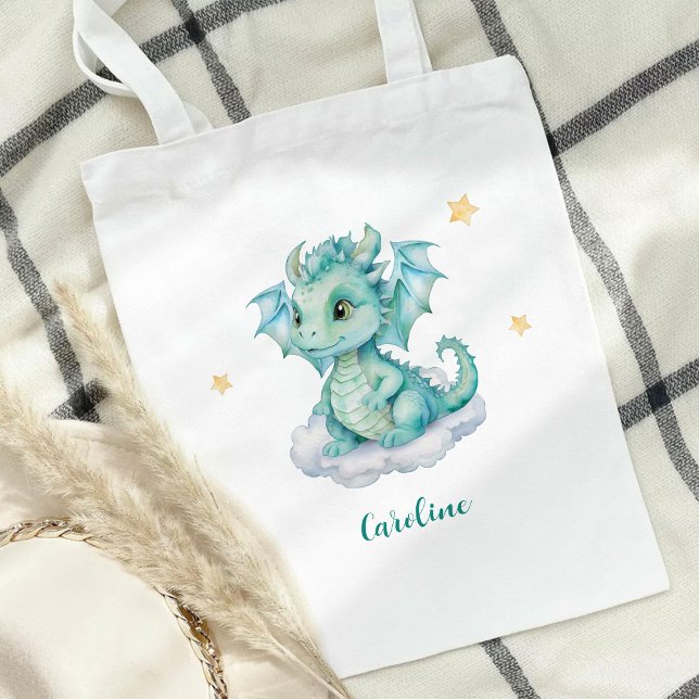 Baby Dragon Tote Bag (Creator Uploaded)