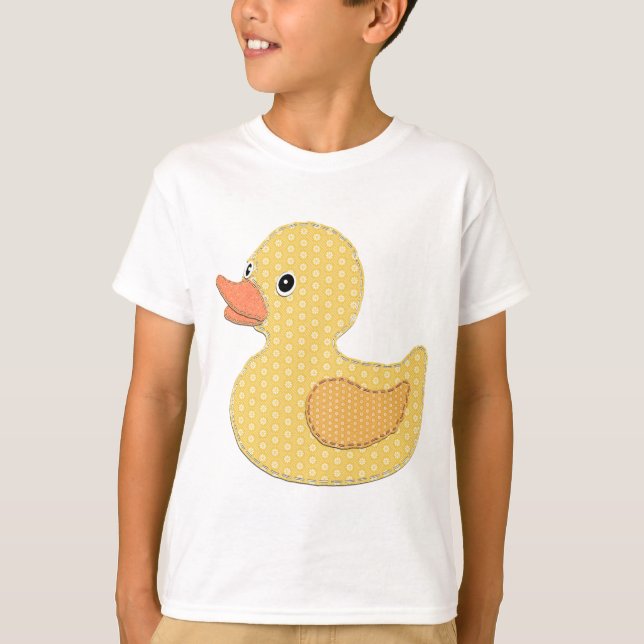 Baby Duck Applique T-Shirt (Front)