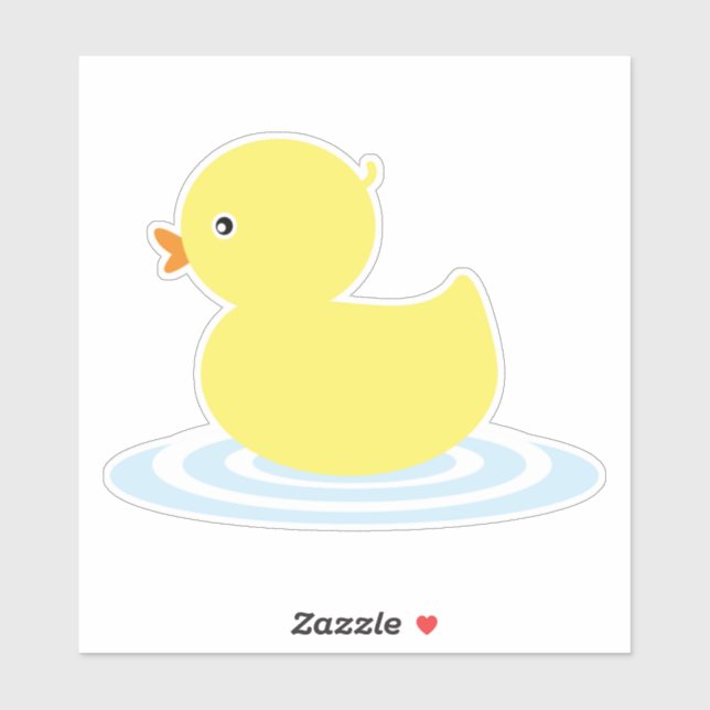 Baby Duck Cute Yellow (Sheet)