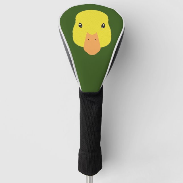 Baby Duck Face Golf Head Cover (Front)