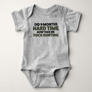 Baby Duck Hunting Jersey Bodysuit Shirt