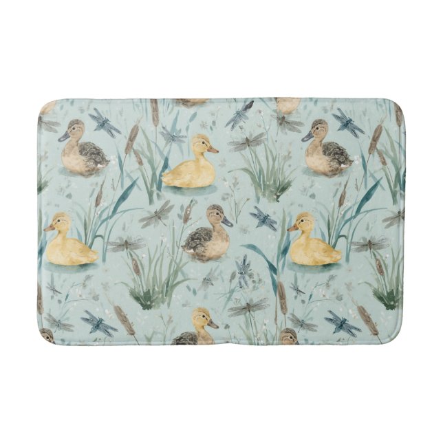 Baby Duck Themed  Bath Mat (Front)