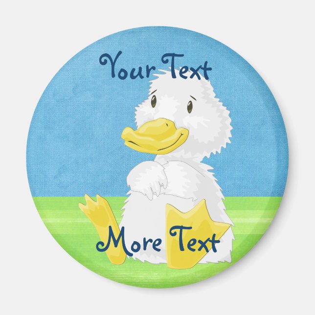 Baby Duckling Magnet (Front)