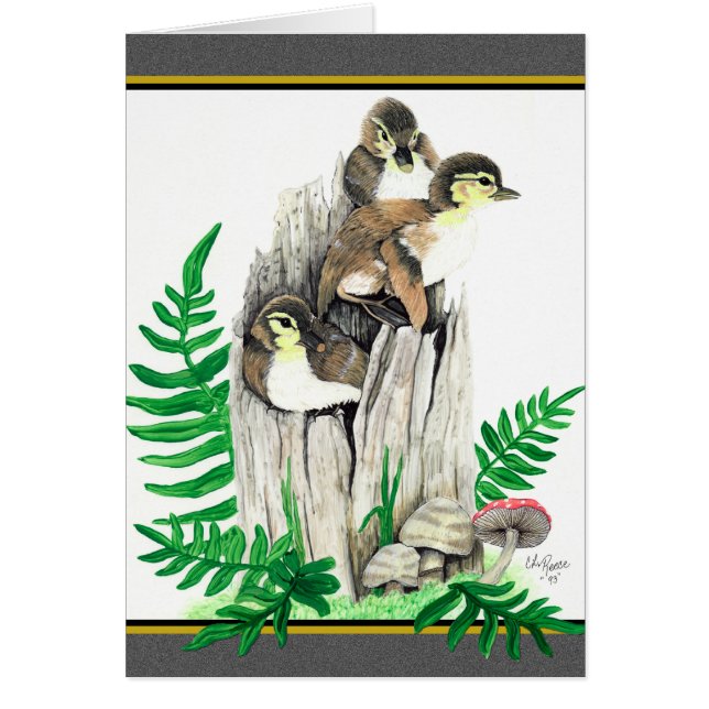 Baby Ducks Card (Front)