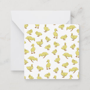 Baby Ducks pattern Card