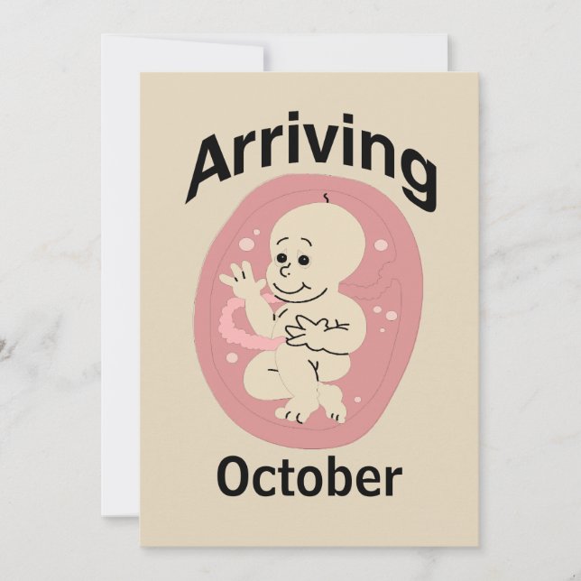 Baby Due, Add Month (Front)