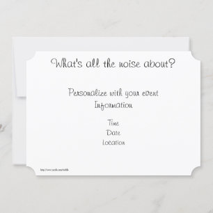 Baby Egrets Invitation