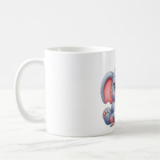 Baby Elephant 1st Birthday Coffee Mug