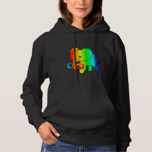 Baby Elephant Autism Acceptance Active Hoodie