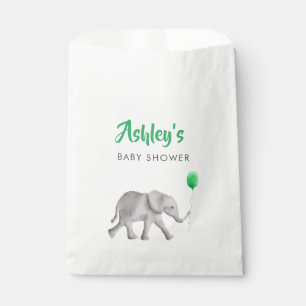 Baby Elephant Baby Shower Favour Bag Treat Sacks