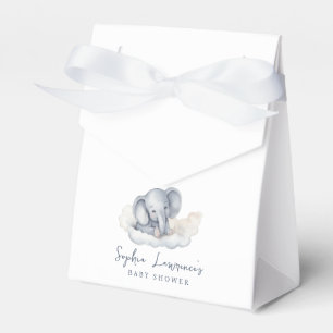 Baby Elephant Baby Shower Invitation Favour Box