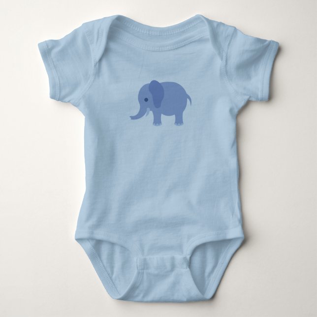 Baby  Elephant Bodysuit (Front)