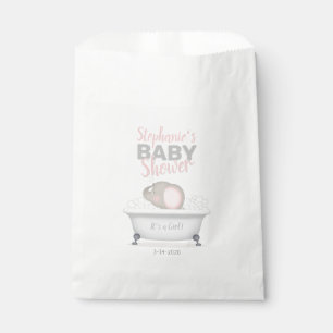 Baby Elephant Bubble Bath Girl Baby Shower Favour Bags