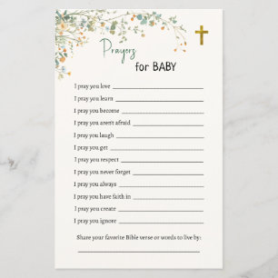 Baby Elephant & Butterflies Prayers for Baby Game