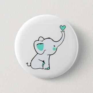 Baby Elephant Button