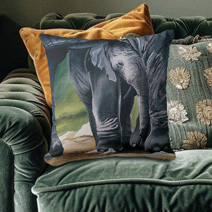 Baby  Elephant Cushion