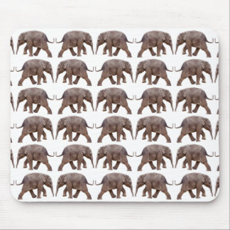 Baby Elephant Frenzy Mousemat