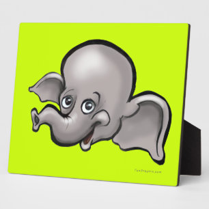 Baby Elephant Plaque