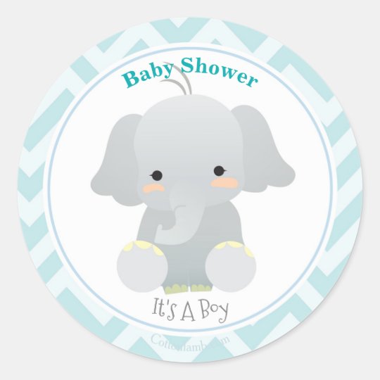 floral elephant baby shower decorations