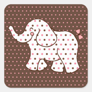 Baby Elephant Stickers