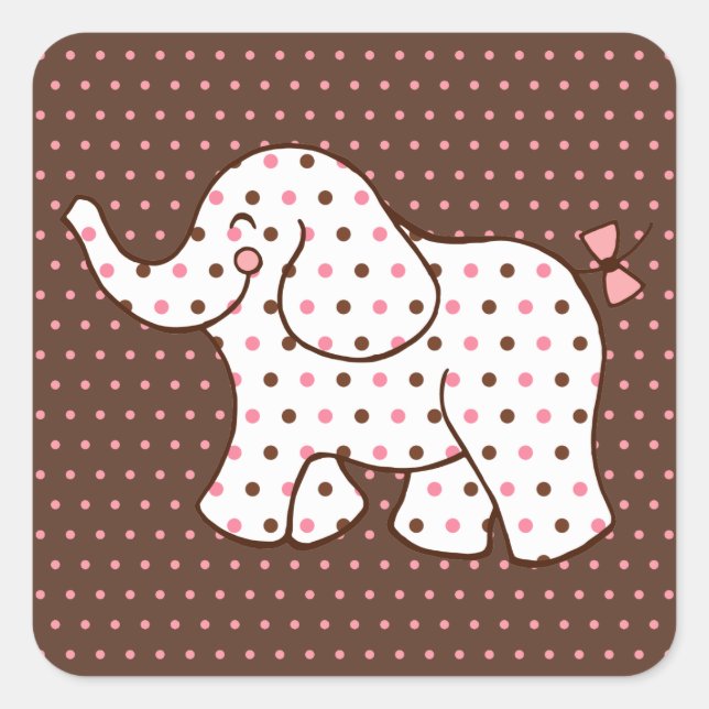 Baby Elephant Stickers (Front)
