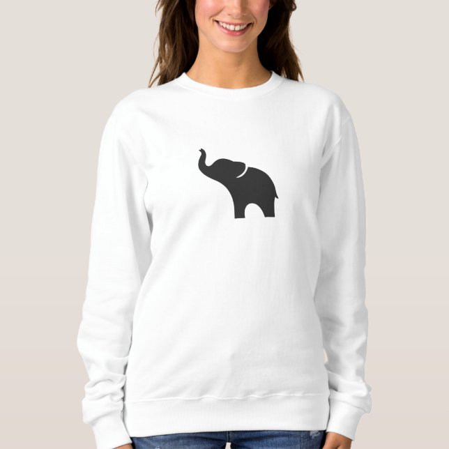 Baby Elephant  Sweatshirt (Front)