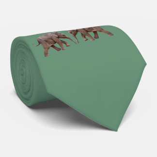 Baby Elephant Tie (Green)