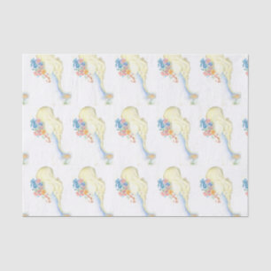 baby elephant tissue paper