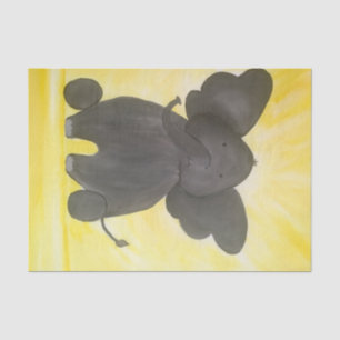 Baby Elephant Tissue Paper