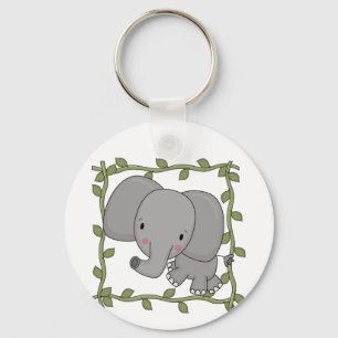 Baby Elephant Tshirts and Gifts Key Ring