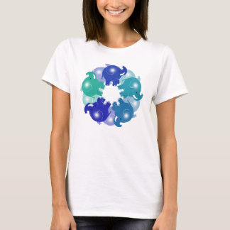 BABY ELEPHANTS BLUE T-Shirt