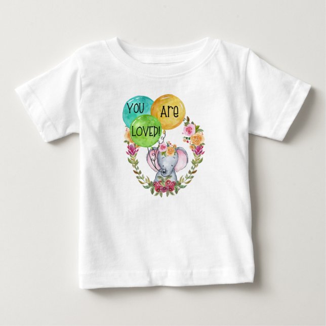 Baby Elephants T-Shirt (Front)
