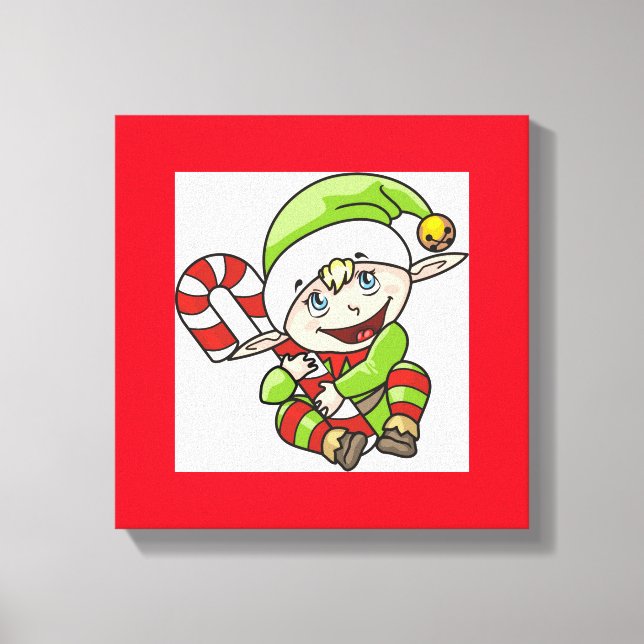 BABY ELF CANVAS PRINT (Front)