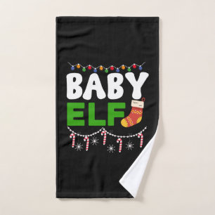 Baby Elf Christmas Holiday Design-84608 Hand Towel