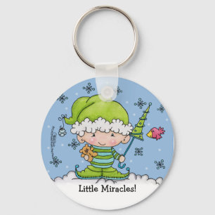 Baby Elf –Personalised !st Christmas Key Ring