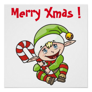 BABY ELf Poster