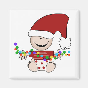 Baby Elf With Lights Tshirts and Gifts Magnet