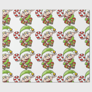 BABY ELF WRAPPING PAPER