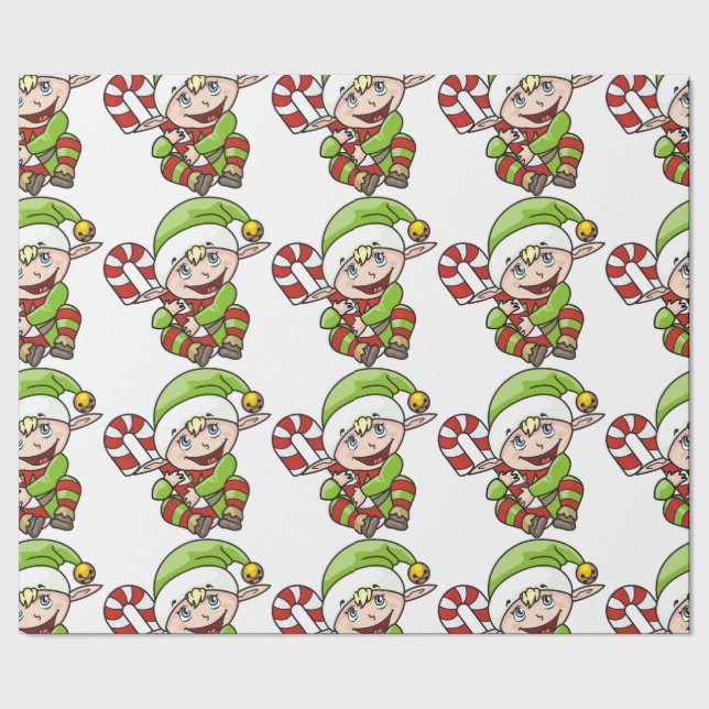 BABY ELF WRAPPING PAPER (Seam)