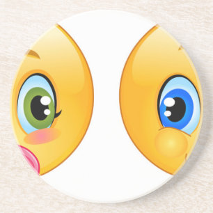 baby emojis coaster