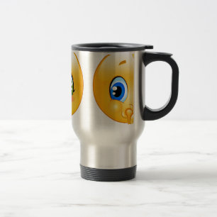 baby emojis travel mug